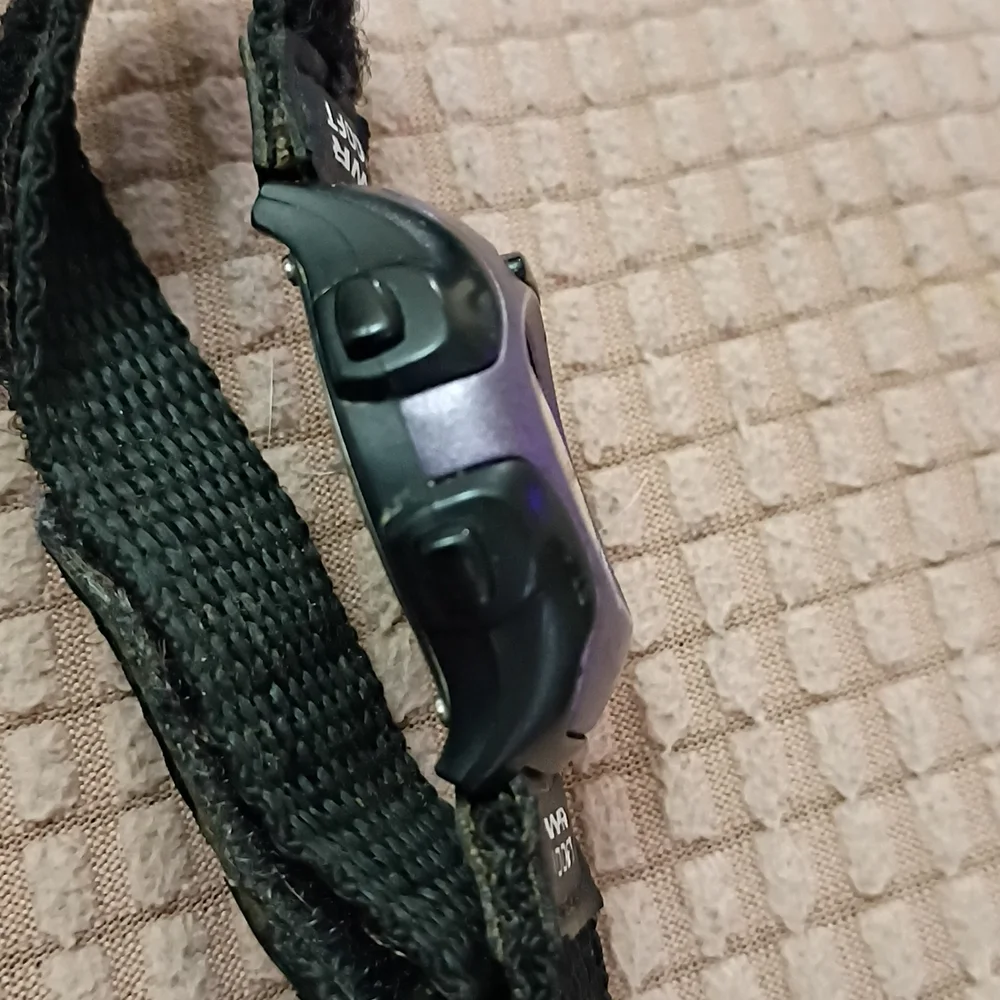 Not Rated Digital Smartwatch - Black and Purple